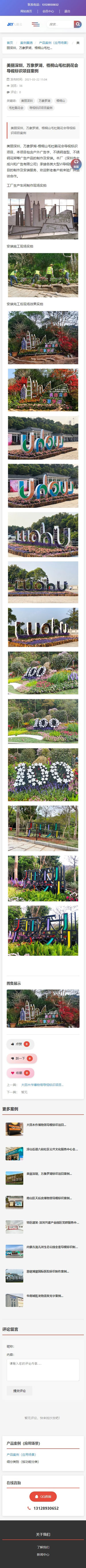 手机端案例详情页